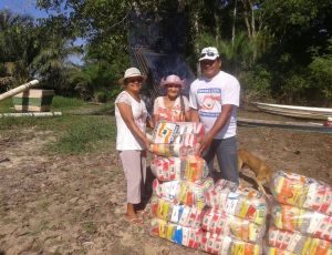 Imagem da notícia - Defesa Civil do Estado distribui ajuda no município de Rio Preto da Eva