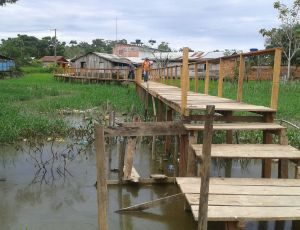 Imagem da notícia - Defesa Civil do Amazonas realiza avaliação técnica na região do Alto Solimões, que ultrapassou a cota de alerta de cheia