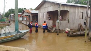 Imagem da notícia - Canutama decreta Situação de Emergência devido à enchente e Defesa Civil AM prepara ações de socorro