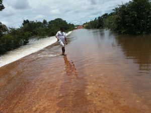Imagem da notícia - Defesa Civil do Amazonas coloca a calha do Madeira em “Estado de Atenção” por conta da enchente