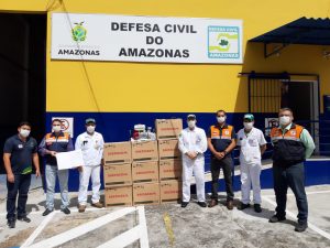 Imagem da notícia - Governo do Amazonas recebe novas doações para fortalecer medidas de combate e prevenção à Covid-19