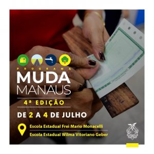 Imagem da notícia - Quarta edição do ‘Muda Manaus’ será no bairro Cidade de Deus, com adoção de normas de segurança sanitária