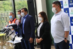 Imagem da notícia - Governo do Amazonas prorroga decreto com restrições para prevenção à Covid-19 e inicia plano de reforço da rede de saúde