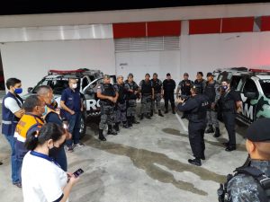 Imagem da notícia - Com reforço de tropas especializadas da PM, CIF encerra festa ilegal na avenida Nathan Xavier