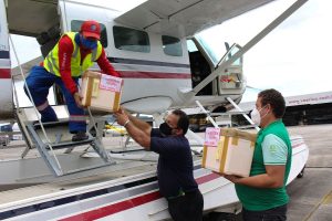 Imagem da notícia - Governo do Amazonas envia 1.470 doses de vacina para Maués e Borba