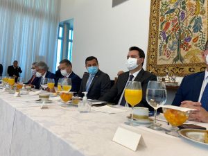 Imagem da notícia - Em Brasília, Wilson Lima participa de reunião que instituiu comitê nacional para combate ao novo coronavírus