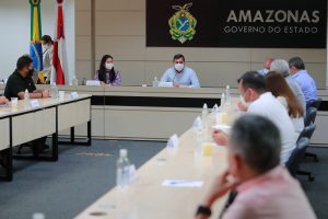 Imagem da notícia - Em reunião com prefeitos, Wilson Lima discute ações nas áreas da saúde, infraestrutura, segurança pública e educação   