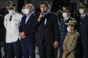 Imagem da notícia - Governador Wilson Lima anuncia a promoção de bombeiros militares do CBMAM