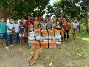 Imagem da notícia - Sema entrega mais de 5 mil cestas básicas a comunidades em Unidades de Conservação