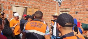 Imagem da notícia - Agentes da Defesa Civil Amazonas realizam visita técnica em Juruá após forte temporal