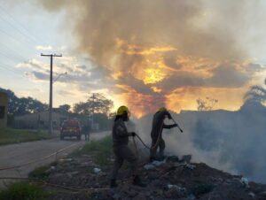 Imagem da notícia - Em agosto, Corpo de Bombeiros atendeu mais de 320 ocorrências de incêndios na capital