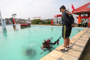 Imagem da notícia - Pela primeira vez em mais de 10 anos, Corpo de Bombeiros inicia curso para novos mergulhadores da corporação